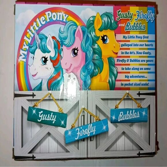 My Little Pony Mini Pony 3 Pack Brand New Mini Classic Firefly Bubble- Brand New - Picture 3 of 3